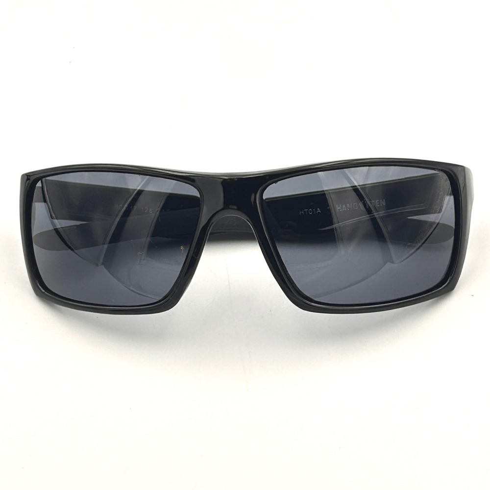 Hang Ten Sport Sunglasses Black Rectangular HT01A 60-17-128 Surf Skate